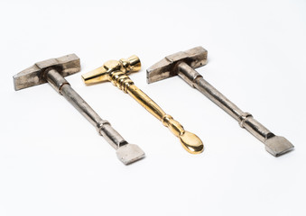 Tabla Hammers - Golden, Steel