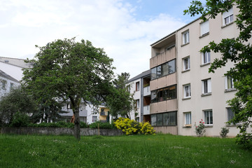 Fototapeta premium quartier vert