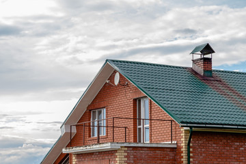 house on the roof