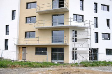 Obraz premium fin de chantier immobilier