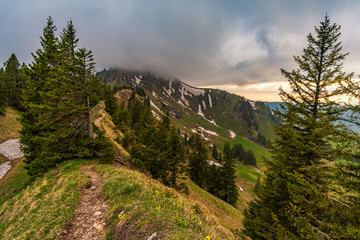 The beautiful Gunzesried valley
