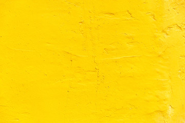 yellow colored concrete wall texture background
