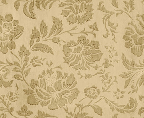 Seamless floral pattern of old soviet wallpapers