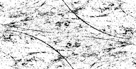 Obraz premium Scratched Grunge Urban Background Texture Vector. Dust Overlay Distress Grainy Grungy Effect. Distressed Backdrop Vector Illustration. Isolated Black on White Background. EPS 10.