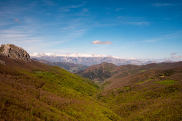 Fototapeta premium view from the mountain