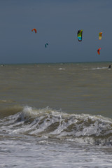 Goring Worthing UK May Bank holiday wind surfers 6