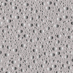 Seamless pattern of a spot on a gray background. Vector image.