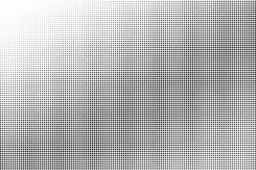 Abstract design halftone. Black dots on white background. Halftone background.