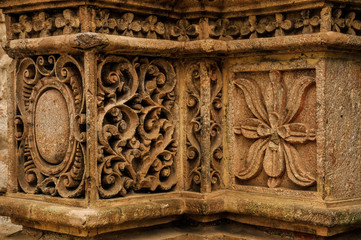 Iglesia de San Bernanrdo detail, Potosi, Bolivia,