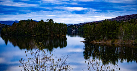 Moose River Maine in spring