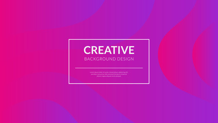 Creative minimal geometric orange background. Dynamic shapes composition.Trendy gradient shapes.