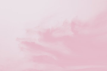 Pastel delicate pale pink blurred background, gentle soft sky