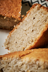 Budín  vegano de Coco 1 