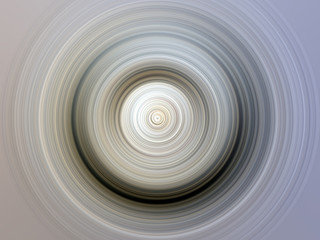 Abstract Radial Motion Blur on a gray, black, white Background. Circle pattern for label, textiles, garment or brochure design. Background for modern graphic design and text.     
