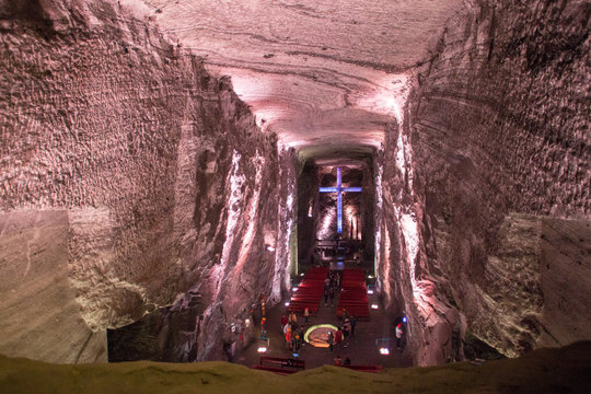 catedral de sal zipaquira departamento de cundinamarca Colombia