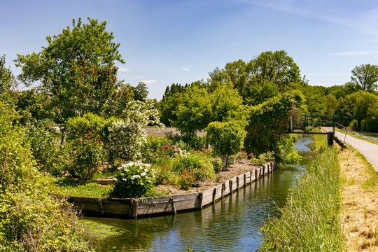 Les Hortillonnages d'Amiens, Somme, Hauts de France.