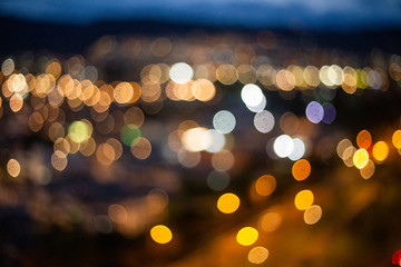 abstract bokeh background