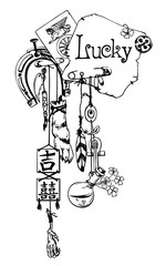 Lucky. Good Luck Charms from Around the World