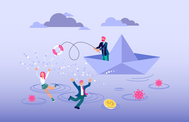 Economic crisis caused by coronavirus