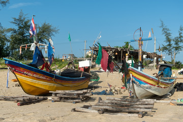 Fishing boats in Southern Thailand