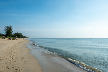 Maharaja beach In Sathing Phra, Thailand