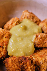 Nuggets de Tofu veganos  1