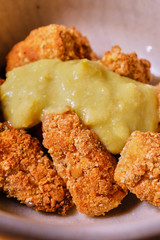 Nuggets de Tofu veganos 4