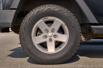 Wheel of an offroad vehicle four wheel drive