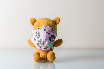 teddy bear in isolation