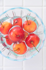 さくらんぼのゼリー