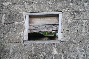 worn window