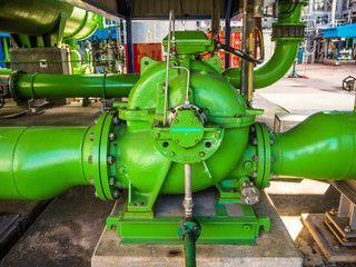 Pump and motor which popular to install with pipe in industrial such chemical, power plant, oil and...