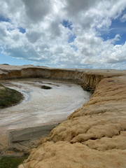 the coast of the sea