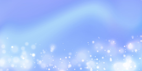 キラキラ背景　ブルー系の配色　