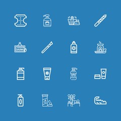 Editable 16 skin icons for web and mobile