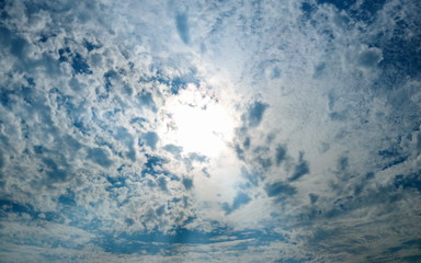 Sky and clouds background
