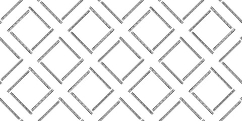 Fasion black line on white backgraund. Seamless pattern for fabric, print, wallpaper, packaging. Strocke trandy design