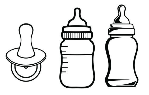 Download 6 381 Best Baby Bottle Silhouette Images Stock Photos Vectors Adobe Stock