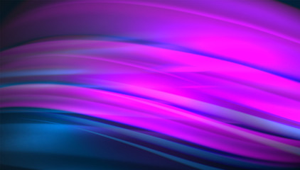 Creative fluid wave lines abstract background. Trendy abstract layout template for business or technology presentation, internet poster or web brochure cover, wallpaper