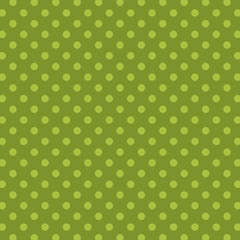 green polka dots pattern © top