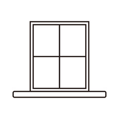 window vector icon illustration sign