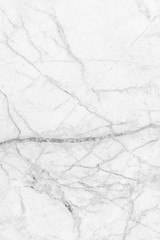 White marble texture background pattern with high resolution.