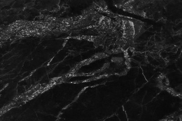 Black marble natural pattern for background, abstract natural marble black and white
