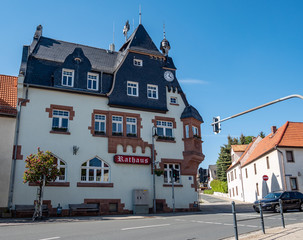 Rathaus von Bad Klosterlausnitz in Thüringen