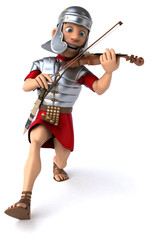 Obraz premium 3D Illustration of a roman soldier volonist