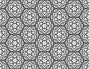 Seamless texture with repeating geometric pattern.