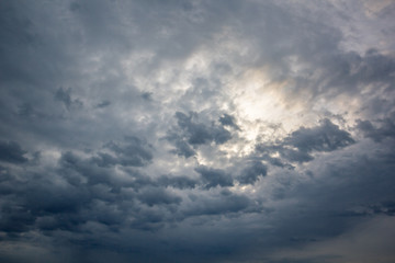 Fototapeta premium Sky in the rain