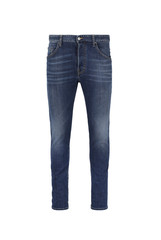 Blue mens jeans. Casual style