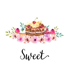 Watercolor illustration