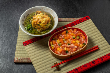 新そば Newly made raw soba Japanese foods